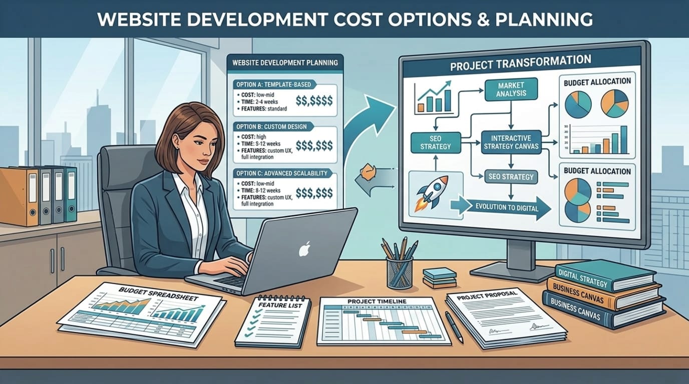 How Much Does Website Development Cost for a Business?